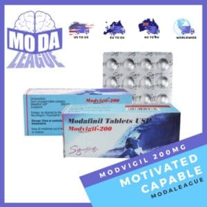 Modvigil (Modafinil 200mg)